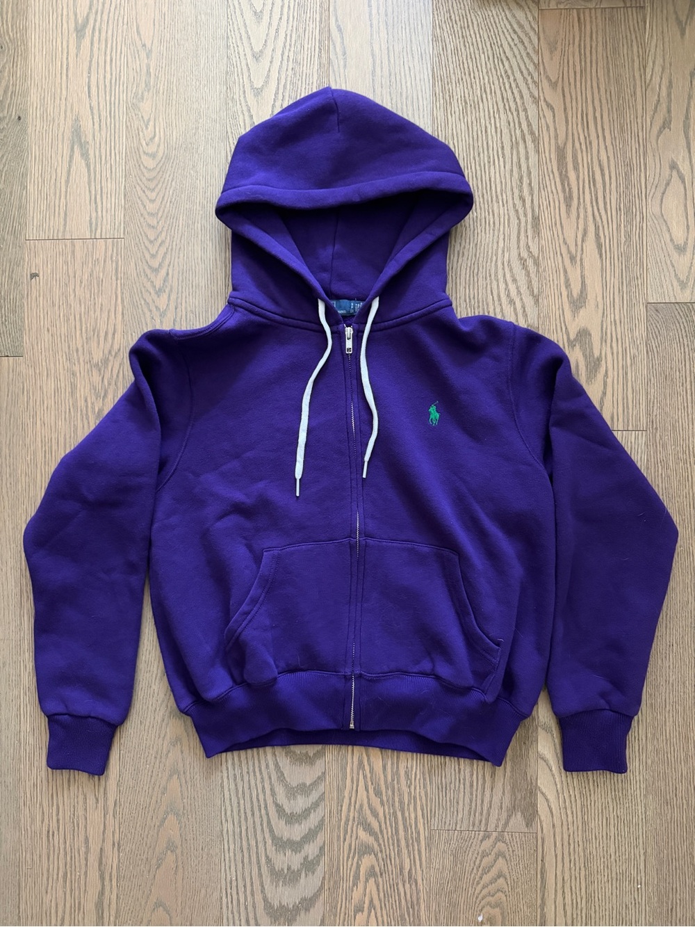 Polo Ralph Lauren Purple Zip Up Hoodie